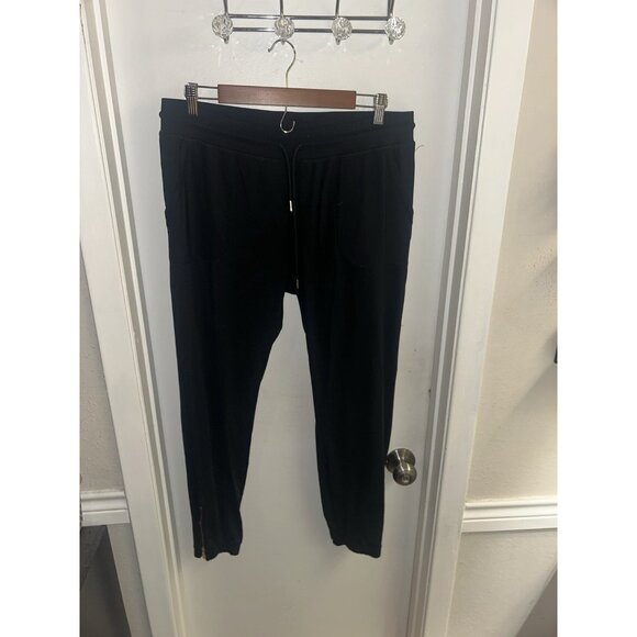 Zyia Active Black Joggers Zip Ankle Athletic Workout Gym Yoga Pants Size XXL - Picture 2 of 11